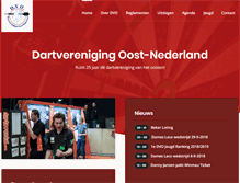 Tablet Screenshot of dvodarts.nl